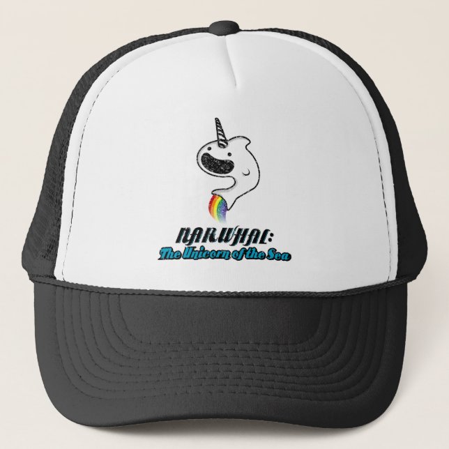 Narwhal: Unicornen av havet Truckerkeps (Framsida)