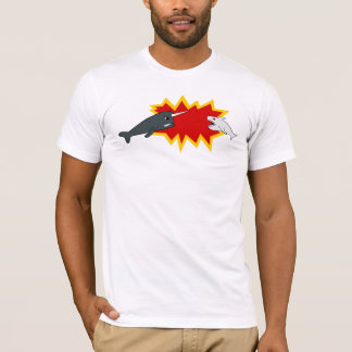 Narwhal Vs. haj Tee Shirt