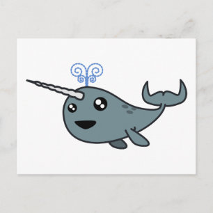 Narwhal! Vykort