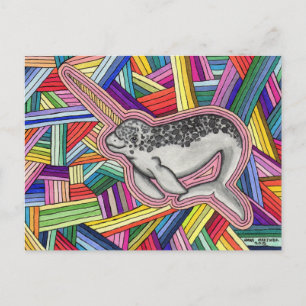 Narwhal Vykort