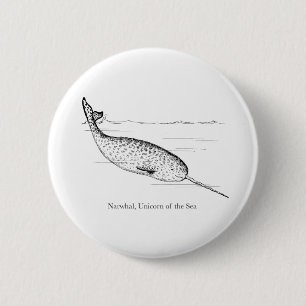 Narwhal Whale Unicorn of the Sea Knapp