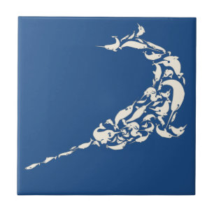 Narwhalen av Narwhals Kakelplatta