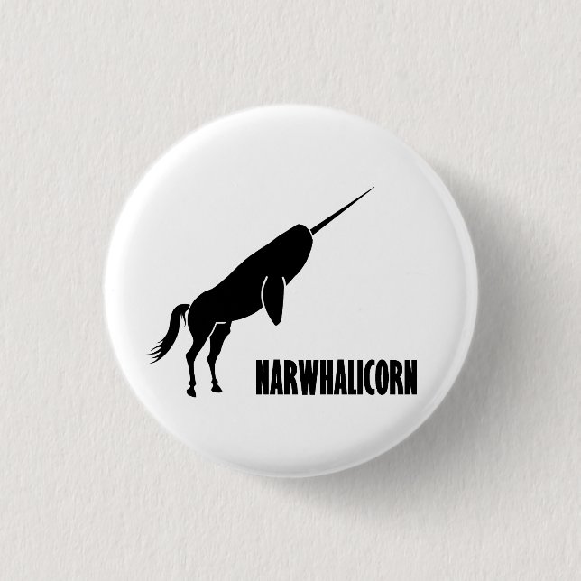 Narwhalicorn Narwhal Unicorn Knapp (Framsida)