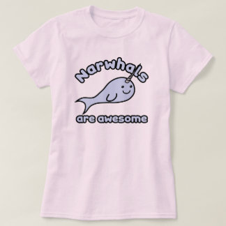 Narwhals är enorm tee shirt