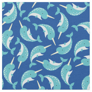Narwhals Cute Kids Baby Nursery Tyg