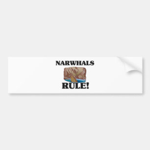 NARWHALS härskar! Bildekal
