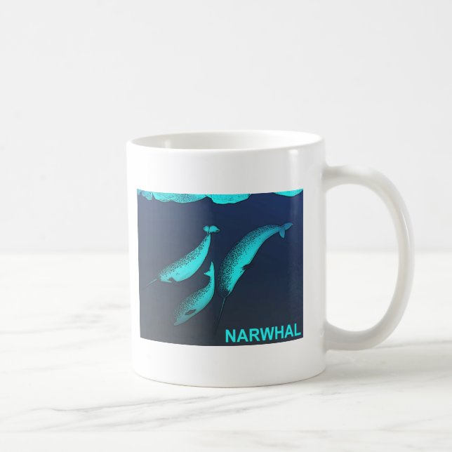 Narwhals Kaffemugg (Höger)