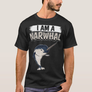 Narwhals Quote Narwhale Jag är en Narwhal Premium T Shirt
