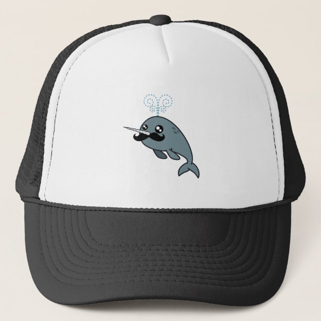 Narwhalstache Keps (Framsida)