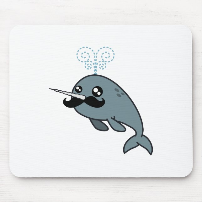 Narwhalstache Musmatta (Framsidan)