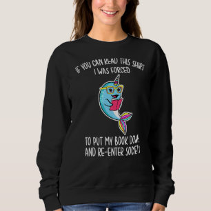 Narwhval du kan läsa det här jag tvingades lägga m t shirt