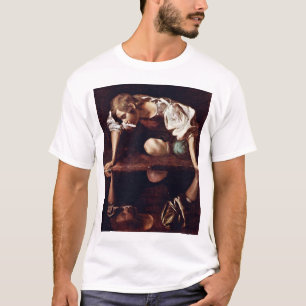 Narzis vid Michelangelo Merisi Da Caravaggio Tee
