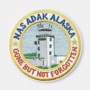 NAS Adak "väck men inte glömd" magnet