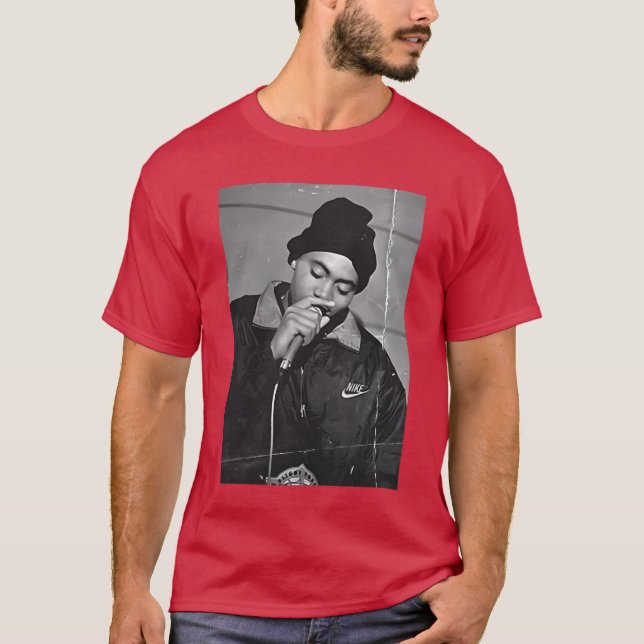 NAS classic vintage vintage T Shirt (Framsida)