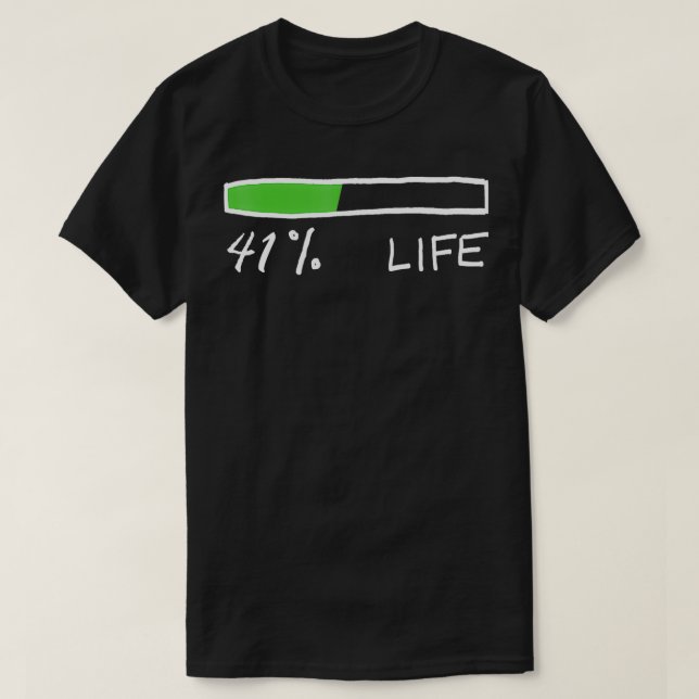 NAS DAILY 41 LIFE T SHIRT (Design framsida)