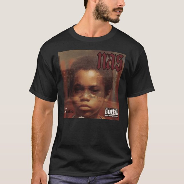 Nas Illmatic Essential T-Shirt (Framsida)