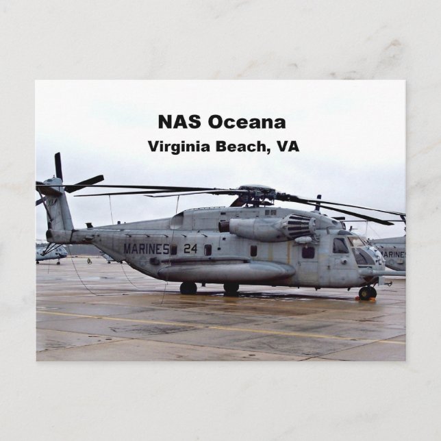 NAS Oceana, Virginia Beach, Virginia Vykort (Framsida)