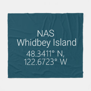 NAS Whidbey Island Latitud Longitud Fleecefilt
