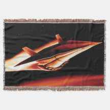 NASA Aero Space Plane Shuttle 60-talets konstnärsk