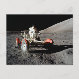 NASA Apollo 17 Lunar Roving Fordon, 1972 Vykort