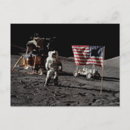 NASA Apollo 17 månlandningsuppdrag, 1972 Vykort