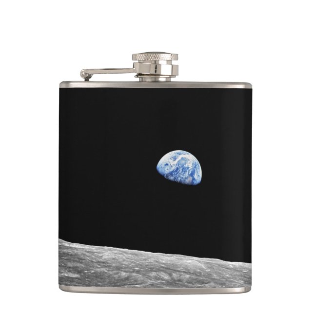 NASA Apollo 8 Earthrise Måne Lunar Orbit Photo Fickplunta (Framsidan)