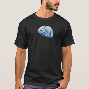 NASA Apollo 8 Earthrise Moon Lunar omloppsbana Fot T-shirt