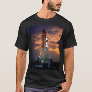 NASA Apollo Soyuz uppskjutningsfordon Sunrise Laun Tee Shirt