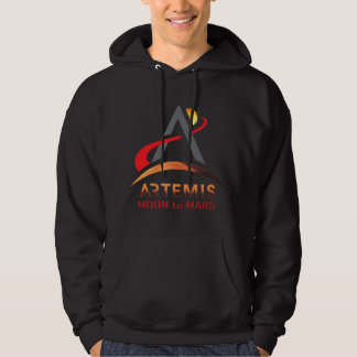 NASA Artemis 1 Måne till Mars Uppdrag Pullover Hoo Hoodie