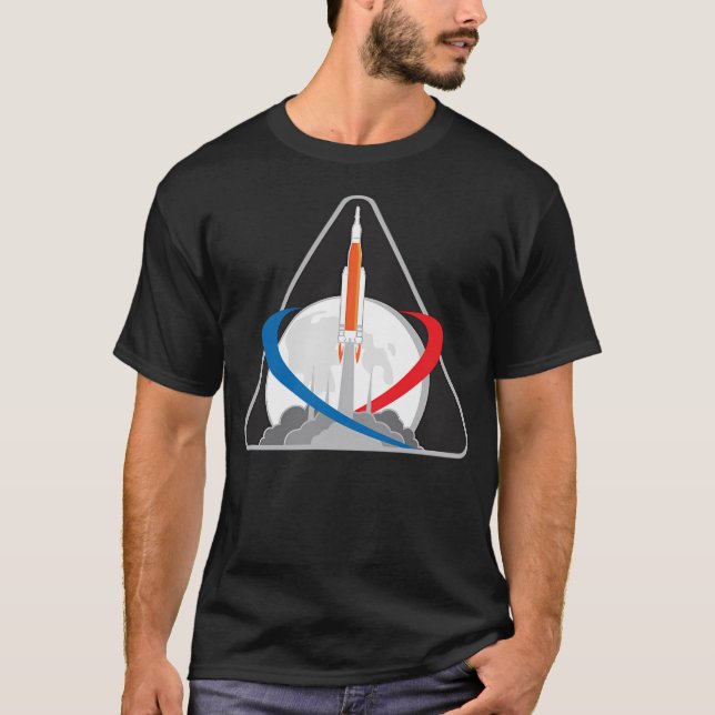 Nasa Artemis 1 Uppdrag korrigering T Shirt (Framsida)