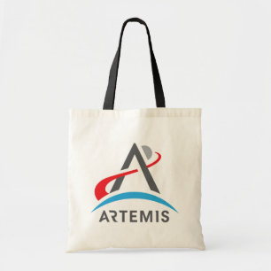 NASA Artemis Logotyp Eclipse Black Trim Tygkasse