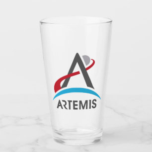 NASA Artemis Program Logotyp Mars 2024 Astronaut Glaskopp