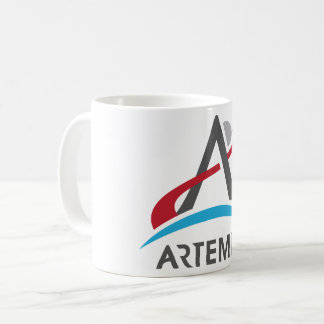 NASA Artemis Program Logotyp Mars 2024 Astronaut Kaffemugg