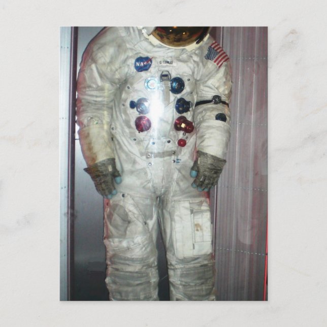 NASA Astronaut Space Kostym Vykort (Framsida)