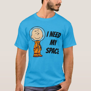 NASA Charlie Brown Astronaut T Shirt
