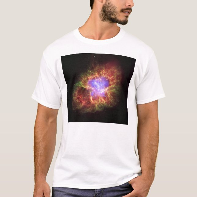 NASA - Crab Nebula T-shirt (Framsida)