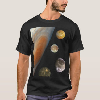 NASA/det Jovian systemet Tee Shirt