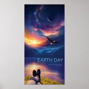 NASA Earth Day-affisch 2018 Poster