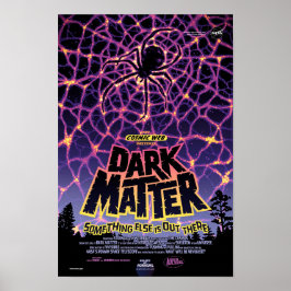 NASA Exoplanet Travel Bureau Mörk Matter Poster