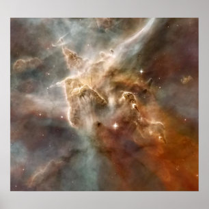 NASA för Carina Nebula NGC 3372 Poster