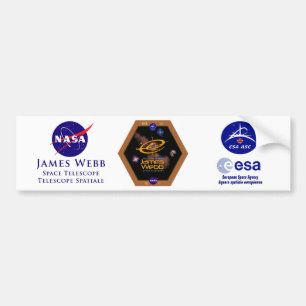 NASA för det James Webb utrymmeteleskop lappar Bildekal