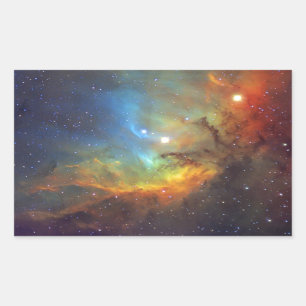 NASA för tulpanNebula SH2-101 Rektangulärt Klistermärke