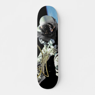 NASA Första amerikanska astronaut rymdpromenad fot Mini Skateboard Bräda 18,5 Cm