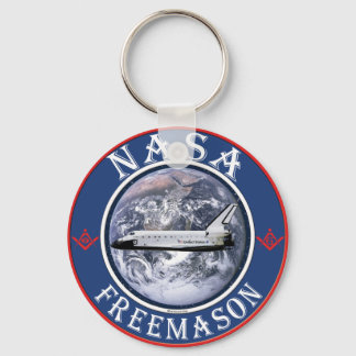 NASA Freemason Nyckelring