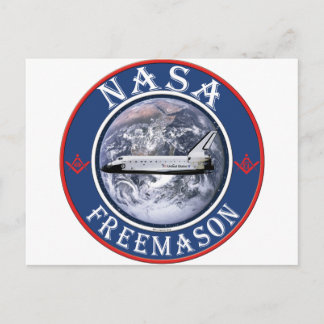 NASA Freemason Vykort