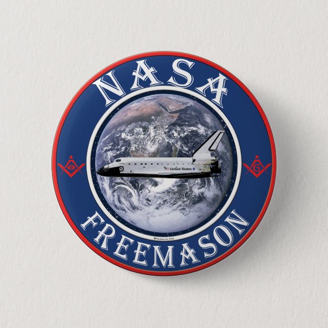 Nasa-frimurare Knapp (Framsida)