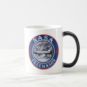 Nasa-frimurare Magisk Mugg