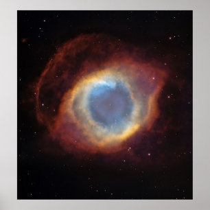 NASA - Helix Nebula Poster
