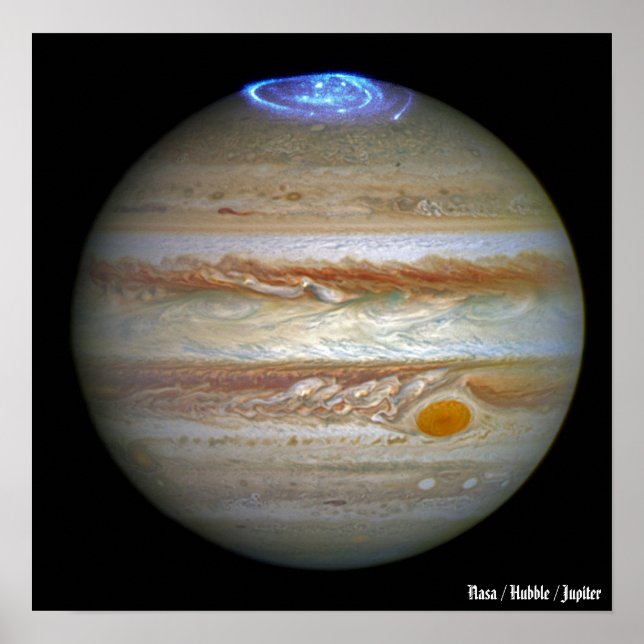 Nasa / Hubble / Jupiter Poster (Framsidan)