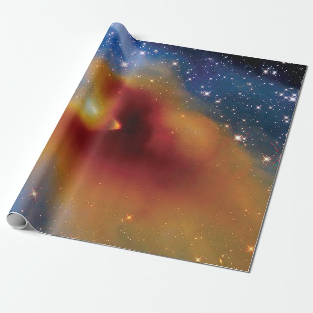 NASA Hubble-rymdteleskopet CB 130-3 Stjärnfödelse Presentpapper (Utrullad)